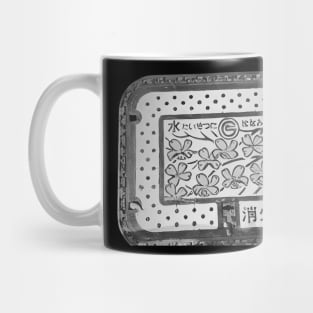 japanese manhole Mug